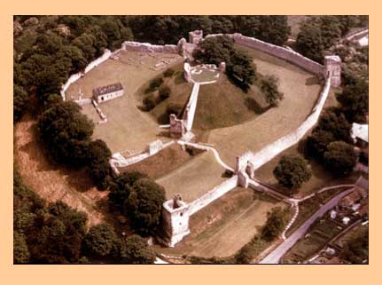 Pickering Castle from Lendales Farm holidays